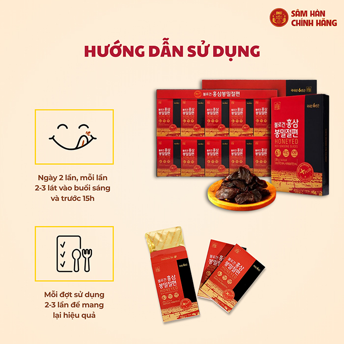 mua hồng sâm lát tẩm mật ong hàn quốc ở hồ chí minh