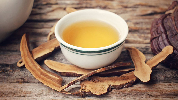 nấm linh chi hàn quốc hãm trà
