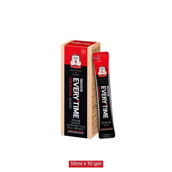 nước hậu duệ mặt trời everytime original 10ml x 30 gói