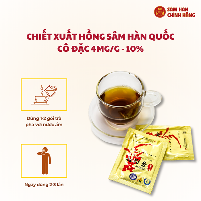 địa chỉ mua trà sâm hàn quốc hòa tan
