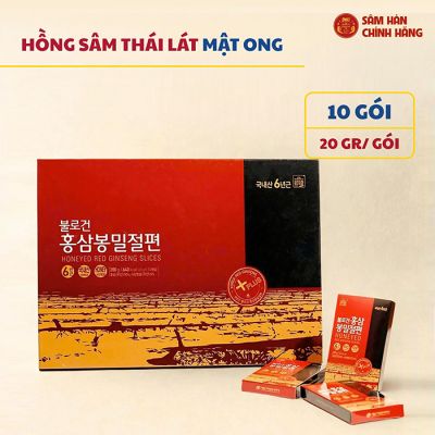 Hồng Sâm Lát Tẩm Mật Ong Hàn Quốc 200g Daedong