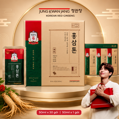 Nước Hồng Sâm KGC Tonic Original 50ml x 30 Gói Hàn Quốc Hàng Chính Phủ