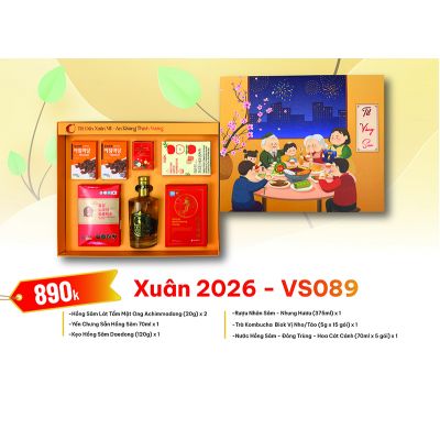 Quà Tặng Quà Biếu Hồng Sâm Tết 2026 - VS089