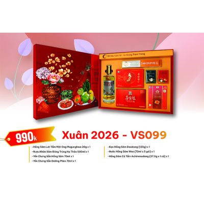 Quà Tặng Quà Biếu Hồng Sâm Tết 2026 - VS099