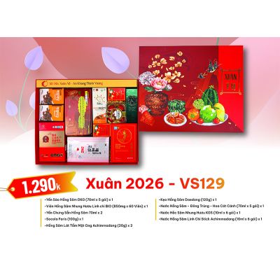 Quà Tặng Quà Biếu Hồng Sâm Tết 2026 - VS129