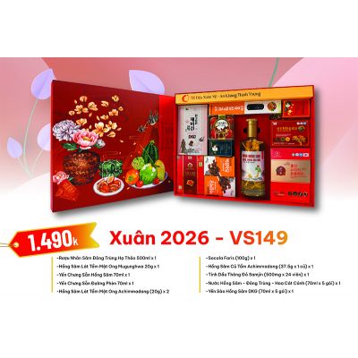 Quà Tặng Quà Biếu Hồng Sâm Tết 2026 - VS149