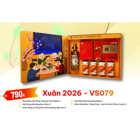 Quà Tặng Quà Biếu Hồng Sâm Tết 2026 - VS079