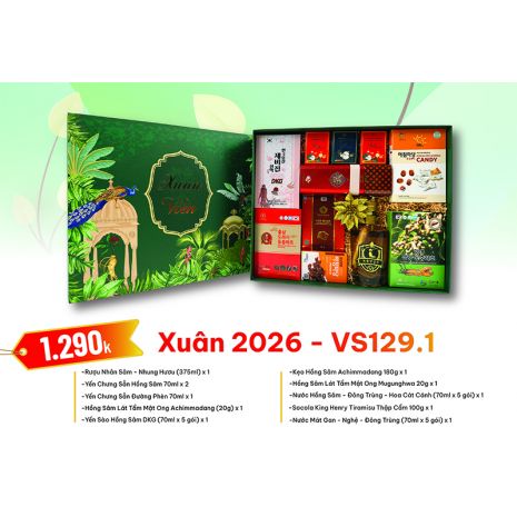 Quà Tặng Quà Biếu Hồng Sâm Tết 2026 - VS129-1