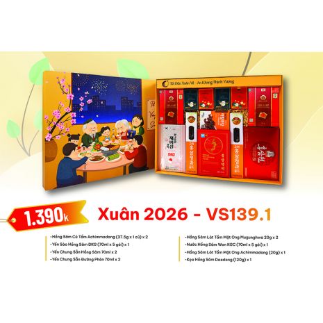 Quà Tặng Quà Biếu Hồng Sâm Tết 2026 - VS139-1