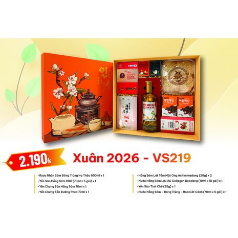 Quà Tặng Quà Biếu Hồng Sâm Tết 2026 - VS219