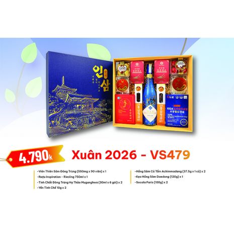 Quà Tặng Quà Biếu Hồng Sâm Tết 2026 - VS479
